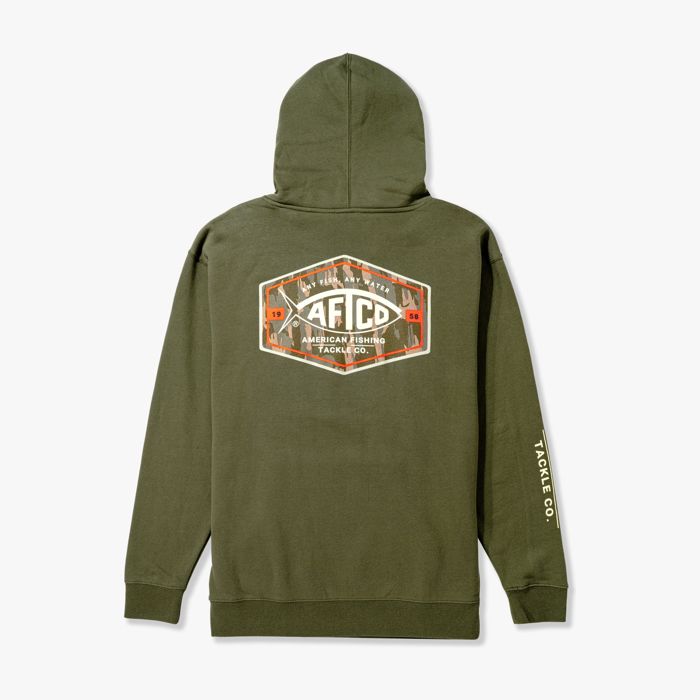 Рыболовная рубашка MENS Emblem Pullover Hoodie