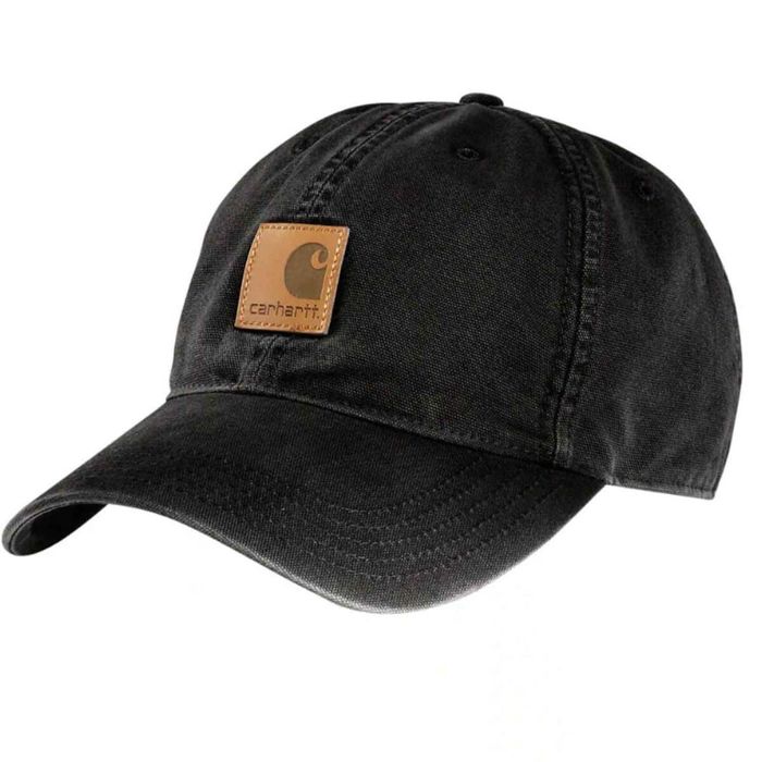 Головной убор Carhartt Men's Odessa Adjustable Hat - Black - One Size Fits Most