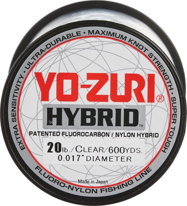 Флюорокарбоновая леска Yo-Zuri Hybrid Line 600 yds Co-Polymer Fishing Line