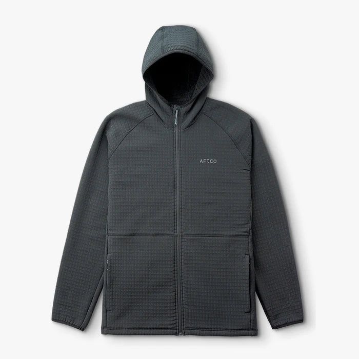 Рыболовная рубашка Aftco ArmorLoft Full Zip Hooded Sweatshirt - Black