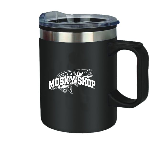 Походная посуда Musky Shop 14 oz. Stainless Steel Camping Mug
