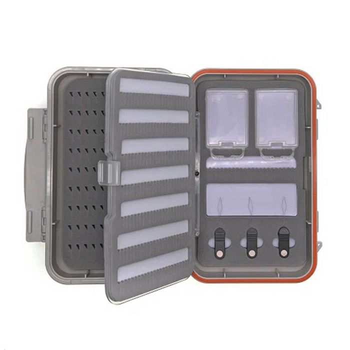Коробка для мушек Anglers Accessories Midge Threader Fly Box w/Leaf Insert