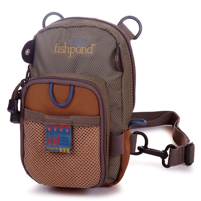 Аксессуар нахлыстовика Fishpond San Juan Vertical Chest Pack - Saddle Brown