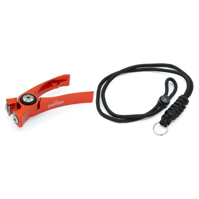 Аксессуар нахлыстовика Umpqua River Run Nipper with Lanyard - Orange