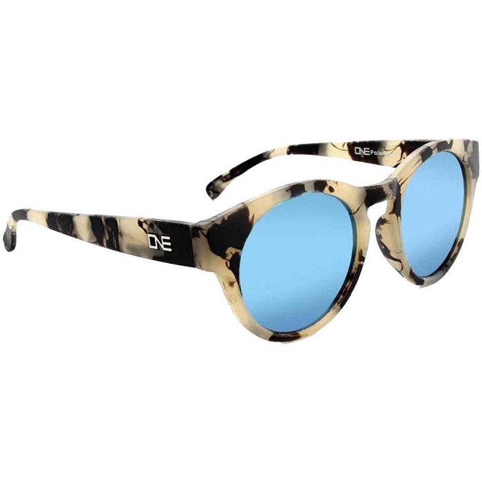 Поляризационные очки Optic Nerve Rizzo Polarized Sunglasses - Matte Beige Marble/Smoke/Blu