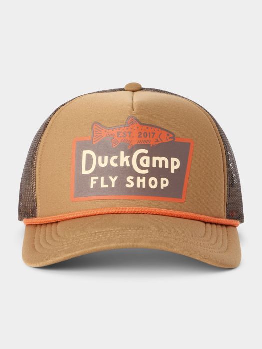 Головной убор DC Fly Shop Retro Trucker - Pintail Brown - Pintail Brown
