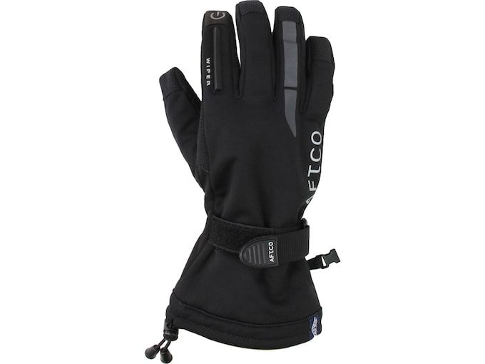 Перчатки AFTCO Men's Hydronaut Waterproof Insulated Fishing Gloves Black XL