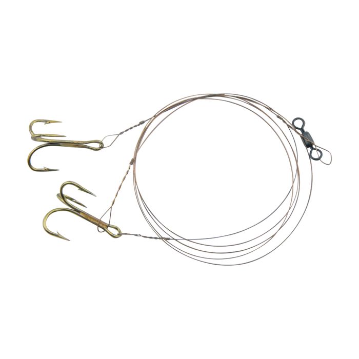 Готовая оснастка C&H Live Bait Rig - Double #4 4x Treble Hooks
