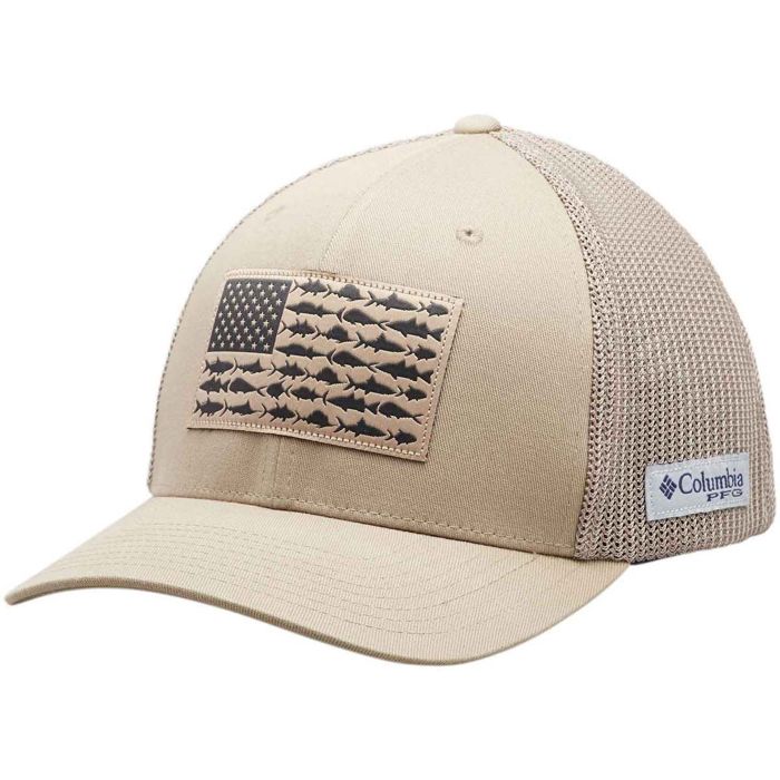 Головной убор Columbia Men's PFG Fish Flag Fitted Hat