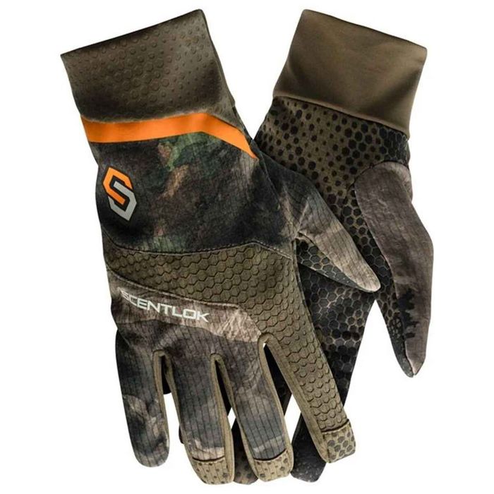 Перчатки ScentLok Men's Mossy Oak Terra Outland Lightweight Shooter Hunting Glov