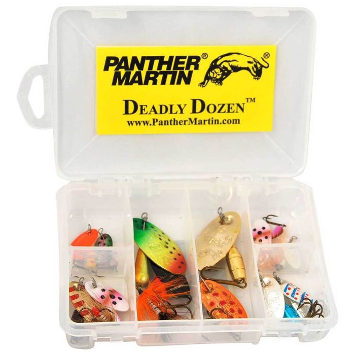 Вращающаяся блесна Panther Martin Lures Panther Martin Deadly Dozen Inline Spinner - 1/4oz