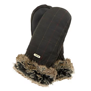 Перчатки Barbour Tartan Waxed Mitts