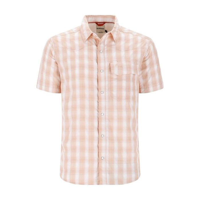Рыболовная рубашка Simms - M's Big Sky Shirt - Short Sleeve - White Starfish