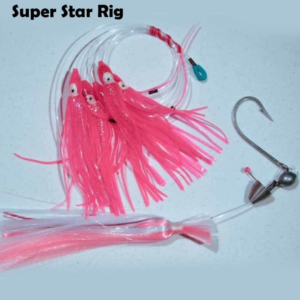 Готовая оснастка Blue Water Candy - Super Star Rig PK/WH