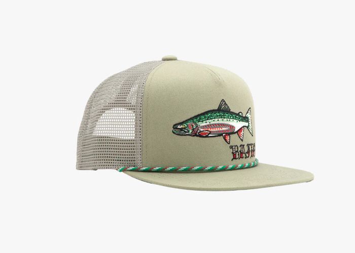 Головной убор Bajio Steelhead Flat Brim Twill Trucker Hat