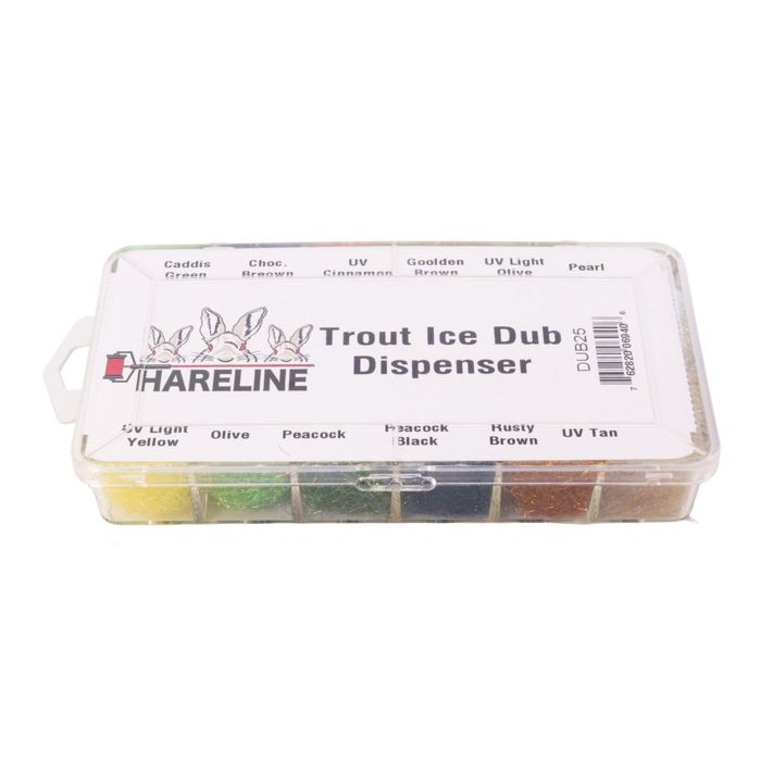 Материал для вязания мушек Hareline Dubbin Hareline Trout Ice Dubbing Loaded Dispenser