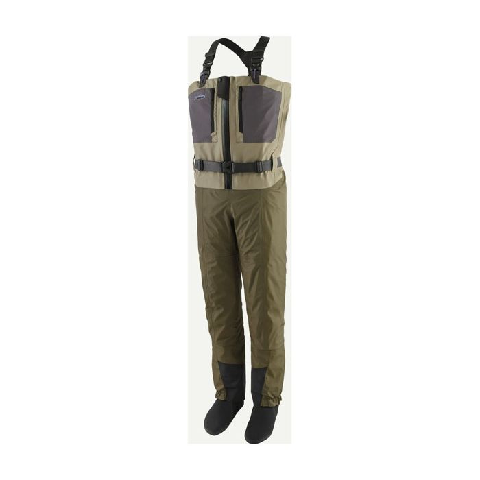 Вейдерсы Patagonia Swiftcurrent Traverse Zip-Front Waders - River Rock Green