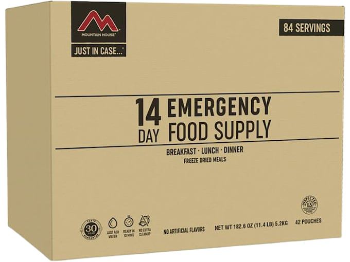 Снаряжение для выживания Mountain House Just in Case 14 Day Emergency Kit Freeze Dried Foo