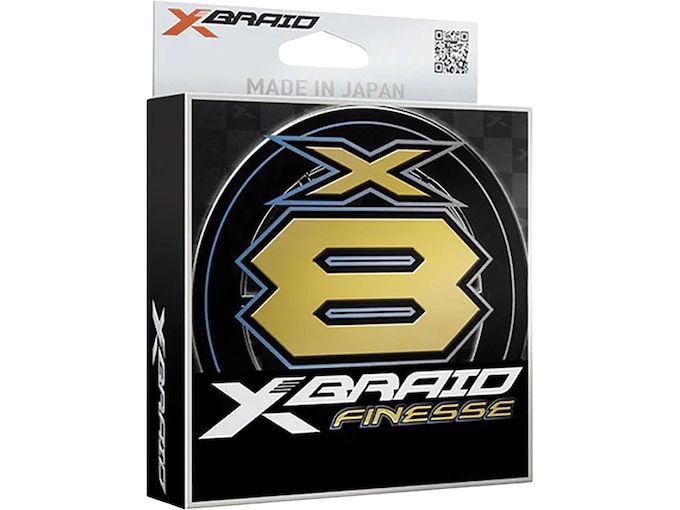 Плетёный шнур XBraid X8 Finesse Braided Fishing Line