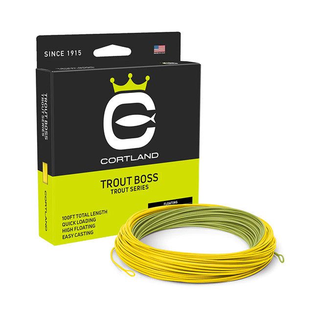 Нахлыстовый шнур Ascent Fly Fishing Cortland Trout Boss Fly Line