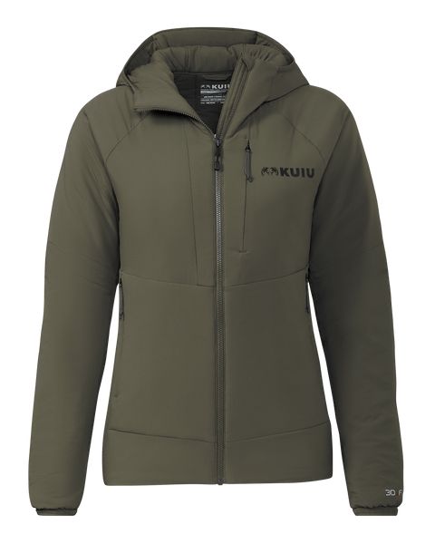 Непромокаемая одежда KUIU Women's Kenai Hooded Jacket | Ash