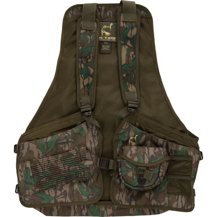 Охотничий камуфляж Youth Turkey Strap Vest - Mossy Oak Greenleaf / One Size Fits Most