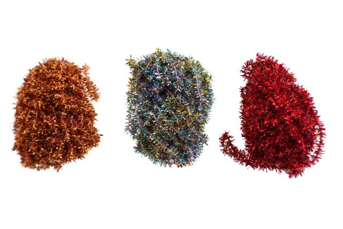 Материал для вязания мушек Hareline Solid Tinsel Chenille