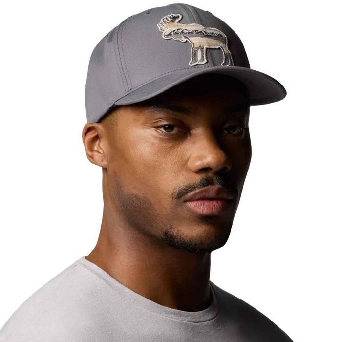 Головной убор Columbia Lost Lager 110 Snapback Hat - City Grey/Scenic Moose - One Size Fit
