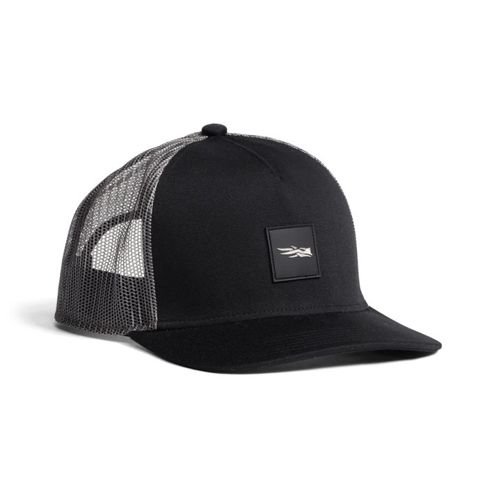 Головной убор Rubber Patch Hi Pro Trucker Sitka Black - OSFA