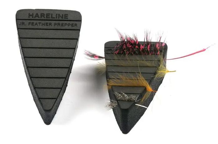Материал для вязания мушек Hareline Feather Prepper - Junior