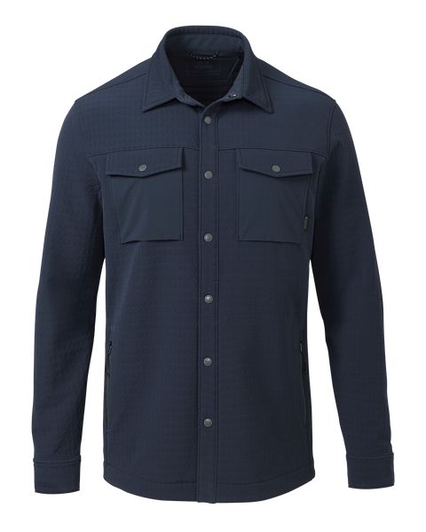 Рубашка-куртка KUIU Blockfield Fleece Shirt Jacket | Steel Blue