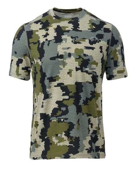 Термобельё KUIU ULTRA Merino 120 LT SS Crew-T | Verde