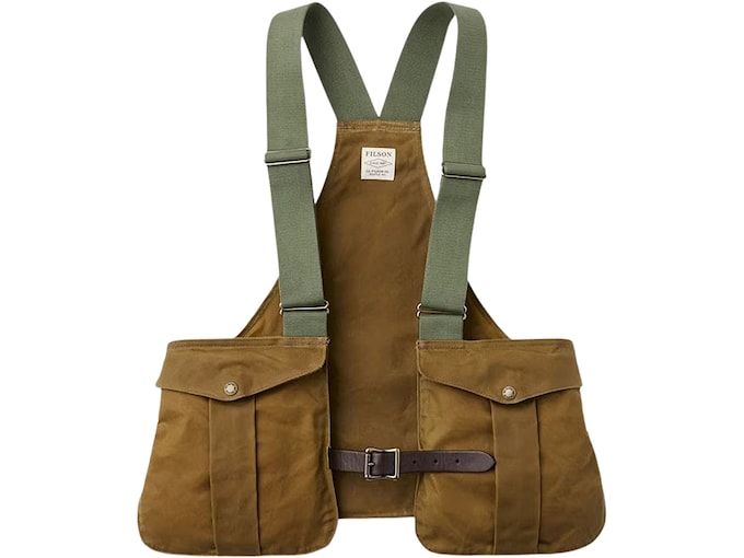 Охотничий жилет Filson Tin Cloth Upland Game Bag Hunting Vest Dark Tan Regular