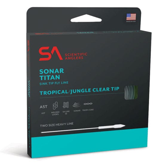 Нахлыстовый шнур Scientific Anglers SONAR Titan Tropical Clear Tip Fly Line