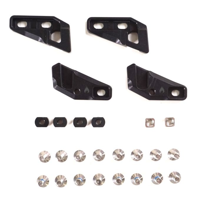 Крепление Spark R&D - Fixie Clips, Through-Mount - Black