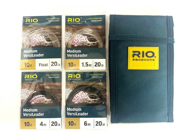 Поводковый материал RIO 10ft Medium VersiLeader Kit