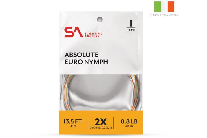 Поводковый материал Scientific Anglers Absolute Euro Nymph Leader