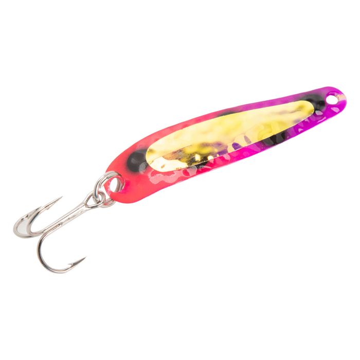 Колеблющаяся блесна Michigan Stinger Scorpion Trolling Spoon - Sir Walleye Trans UV, 2-1/4