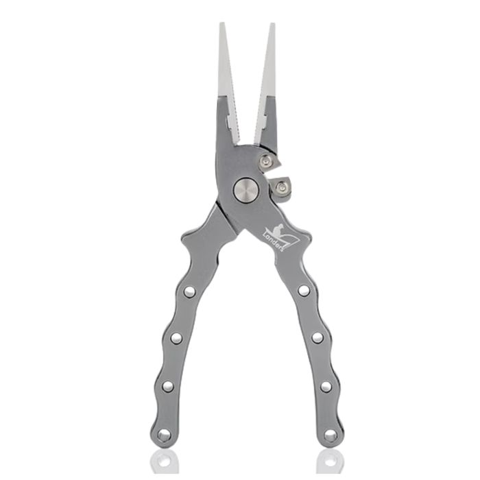 Плоскогубцы рыболова Landers 6.5" Compact Aluminum Fishing Pliers with Side Cutter