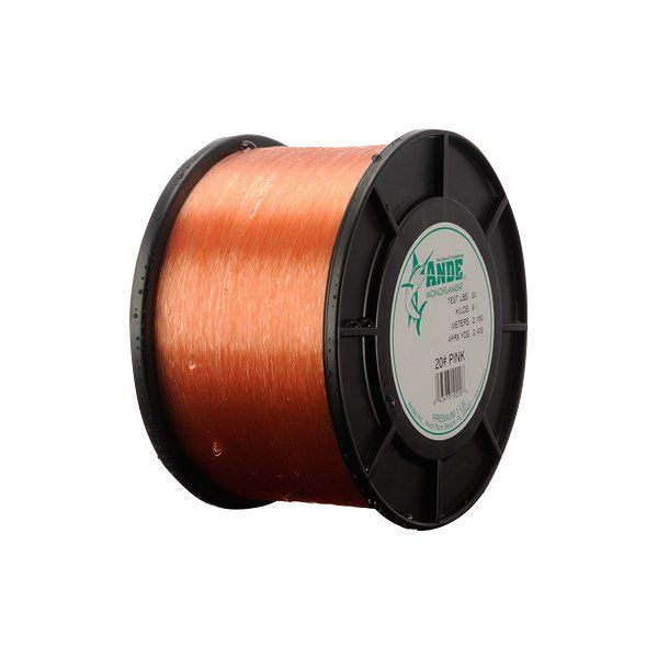 Монофильная леска Ande Premium Monofilament 15lb Pink