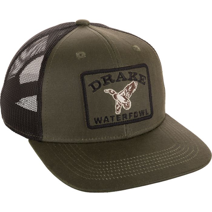 Головной убор Duck Patch Mesh Back Cap - Olive/Black / One Size Fits Most