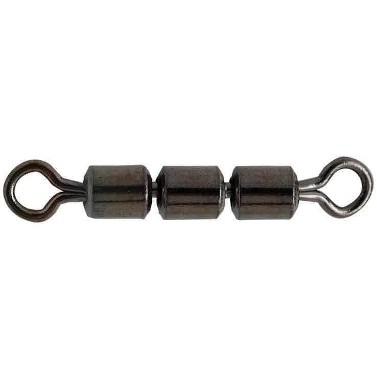 Вертлюжок P-Line Black 3 Bead Rolling Chain Swivels