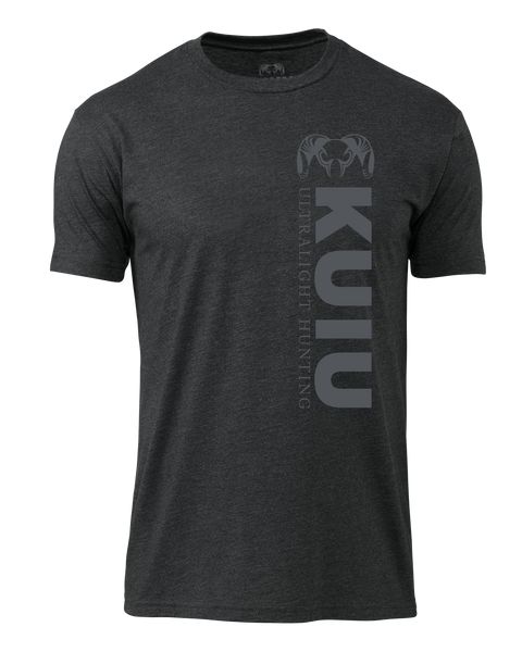 Рыболовная рубашка KUIU Solid Vertical T-Shirt | Charcoal