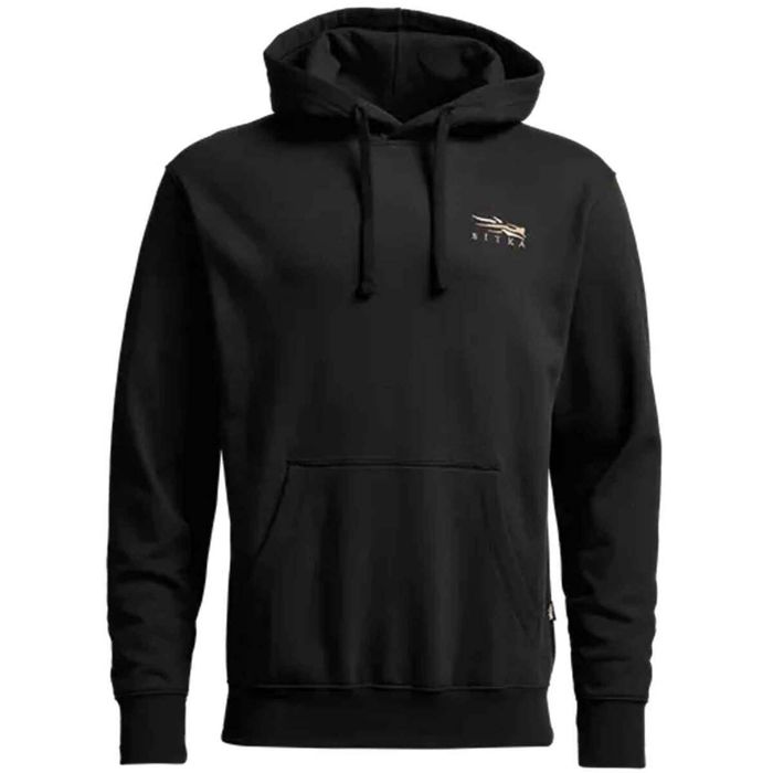 Рыболовная рубашка Sitka Gear Sitka Icon Classic Pullover Hoodie - Sitka Black