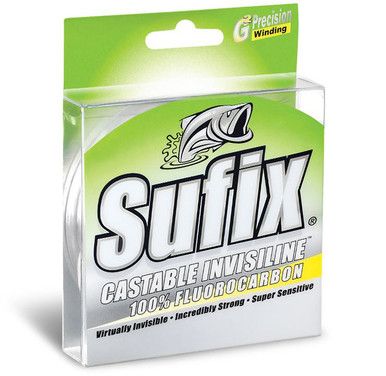 Леска Sufix Invisiline Casting Fluorocarbon 10 lb, 200 ярдов