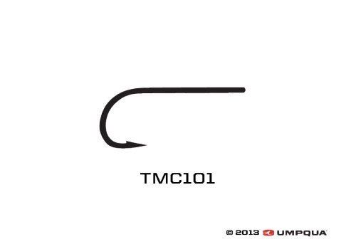 Крючки Umpqua TMC 101 Dry Fly Hook