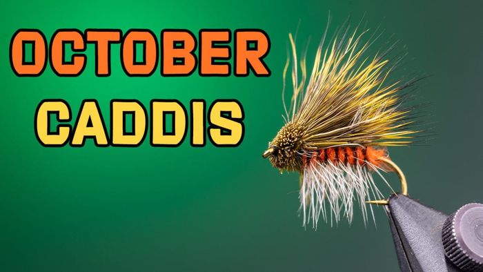 Набор для вязания мушек Trident October Caddis Nymph Fly Video Material Kit