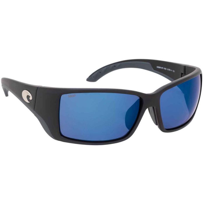Поляризационные очки Costa Blackfin Polarized Sunglasses - Black/Blue