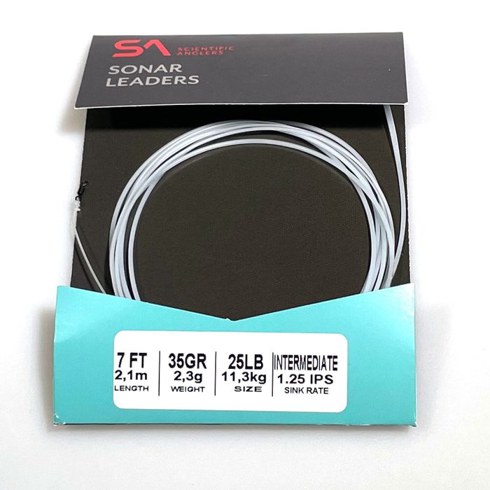 Поводковый материал Scientific Anglers Sonar Leaders - 7ft 25lb Intermediate