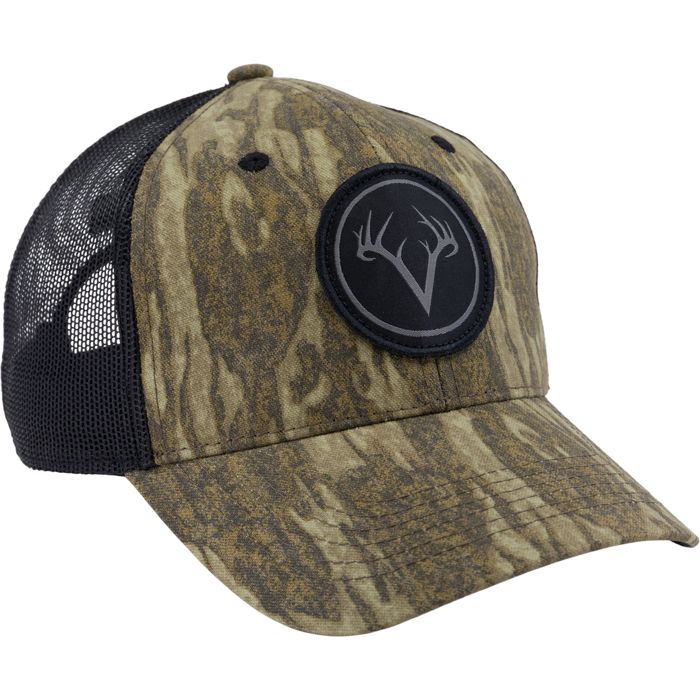 Охотничий камуфляж Non-Typical Mesh Back Patch Logo Cap - Mossy Oak Bottomland / One Size
